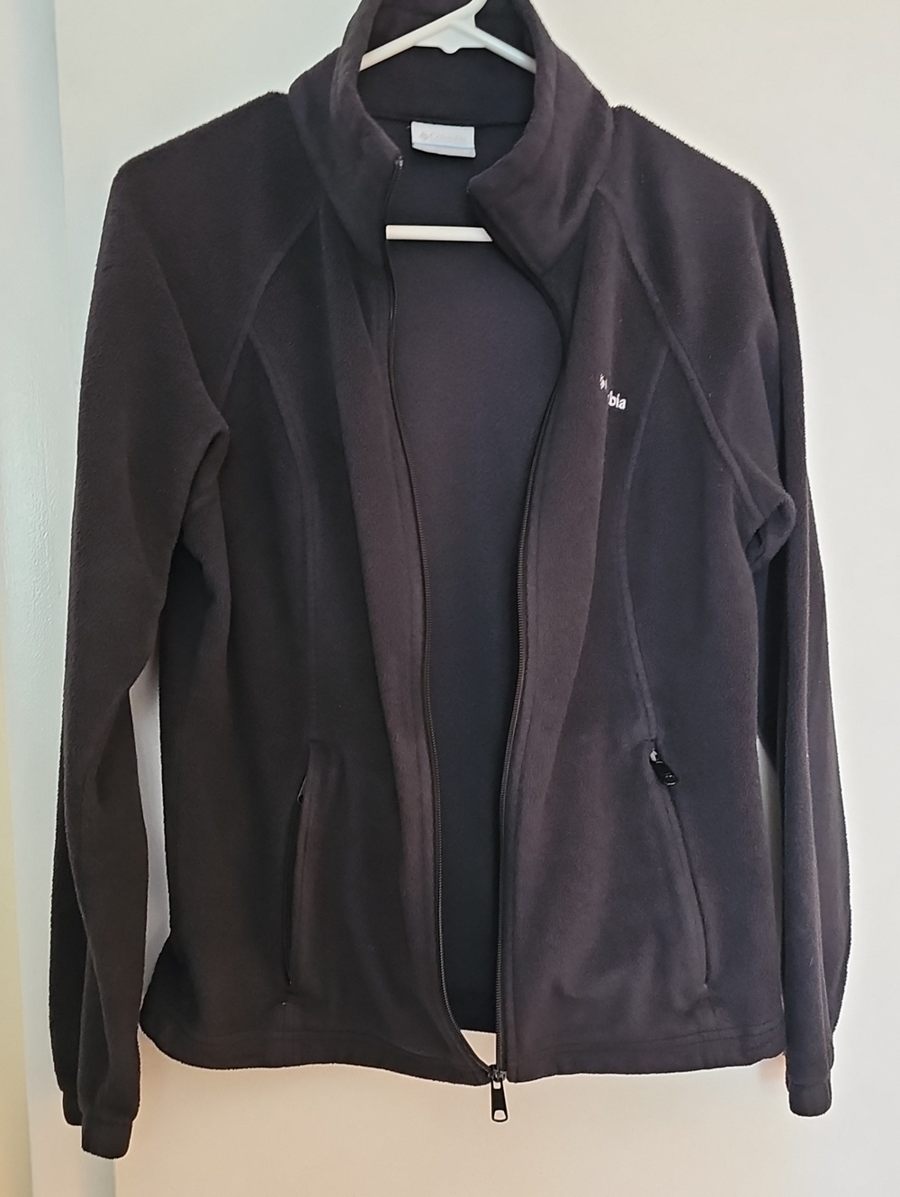 Columbia Women's Black Full-Zip Fleece Jacket